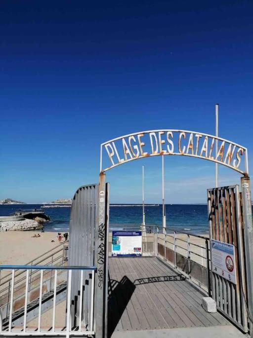 Magnifique Appartement T4, Plage Des Catalans Марсель Екстер'єр фото